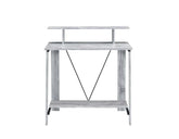 Nypho Antique White & Black Finish Writing Desk Model 92732 By ACME Furniture